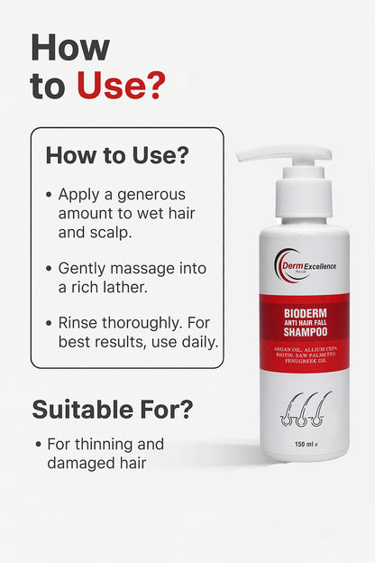 Bioderm Anti Hair Fall Shampoo